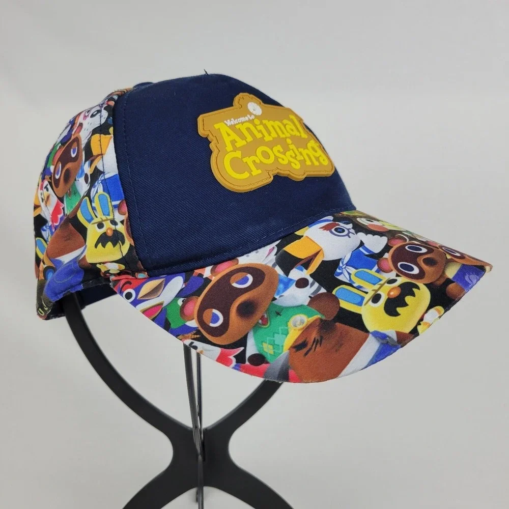 Nintendo Animal Crossing Snapback Hat Youth‎ Size Multicolor Baseball Cap